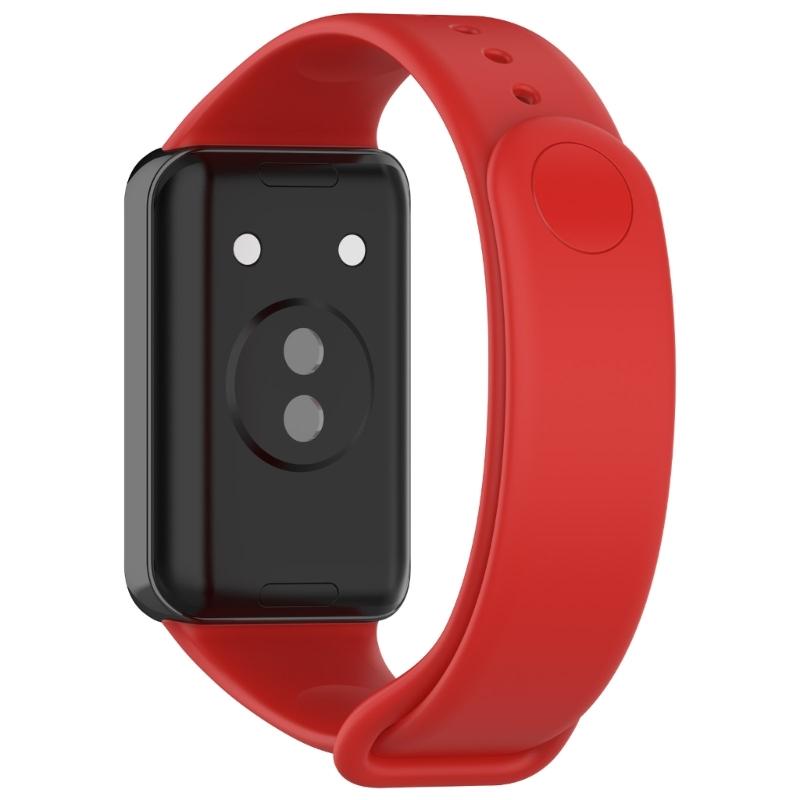Silicone Watchband for Band 9 Bracelet Wear Resistant Watch Straps Replacement Scratchproof Watch Wriststrap Belt