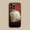 Cute Animal Hamster Phone Case For iPhone 17,16,15,14,13,12,Pro,Max,Plus,E,SE4,Air,Mini Black Soft Cover