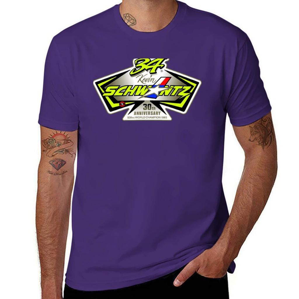 Kevin Schwantz 34 Tshirt Customizeds Sports Fans Unisex Clothings