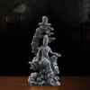 Guan Yin Statue Traditional Ornament Collection Decoration Female Buddha Sculpture for Living Room Office Bedroom Desktop
