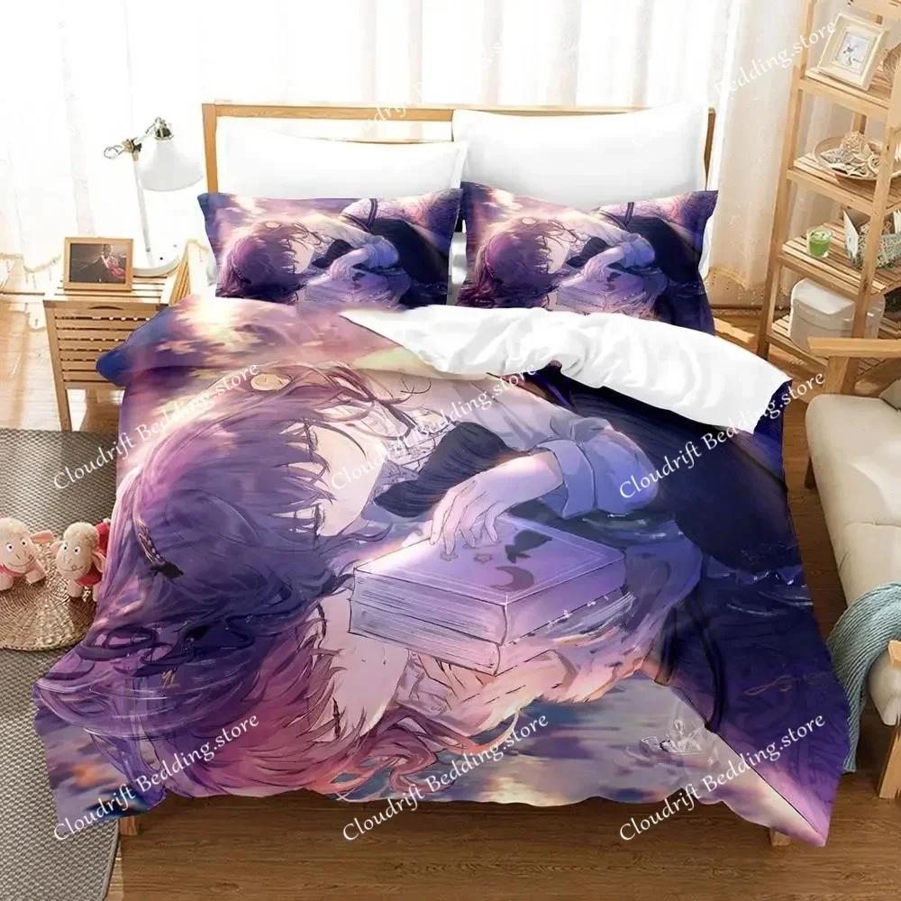 Anime Project SEKAI Hoshino Ichika  Bedding Set Boys Girls Twin Queen Size Duvet Cover Pillowcase Bed Kids Adult026