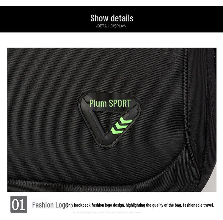 Herren Business Laptop Rucksack mit großem Fassungsvermögen für Reisen und Schule