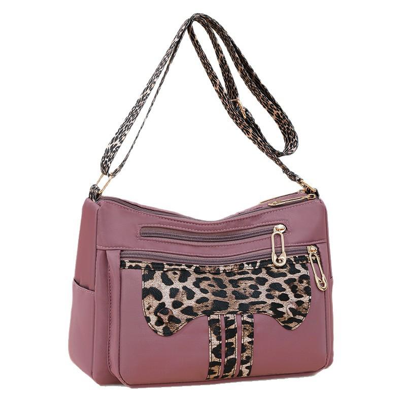 A Trendy Casual Bag with Printed Single-shoulder Crossbody Bag