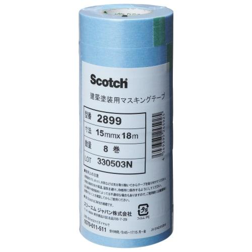 3M Scotch Painted Masking Tape 2899 15mmÁE8m 8 rolls 2899 15X18