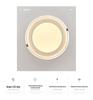 2025 Modern Acrylic Ceiling Light for Living Room or Master Bedroom