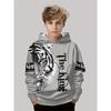 Kids Clothes Boys Hoodies Long Sleeve 3D Tigers Print Children Spring Fall Clothes Casual Outdoor Stylish Boy Girl Clothes Tops
