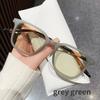 Women Trendy Square Frame Sun Glasses Ladies Cat Eye Gradient Sunglasses Unisex Fashion UV400 Sun Shade Party Decoration Eyewear