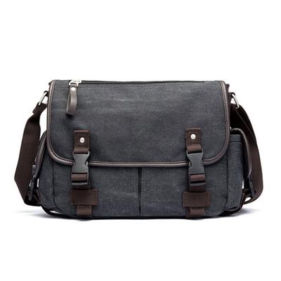 Vintage cestovní crossbody plátno Messenger Patchwork Multifunkční školní taška na notebook