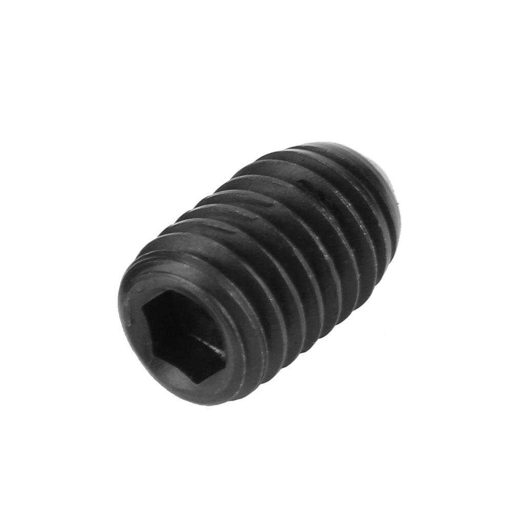 10pcs M5 Screw Thread Hex Socket Carbon Steel Ball Spring Plungers Set (M5*8)