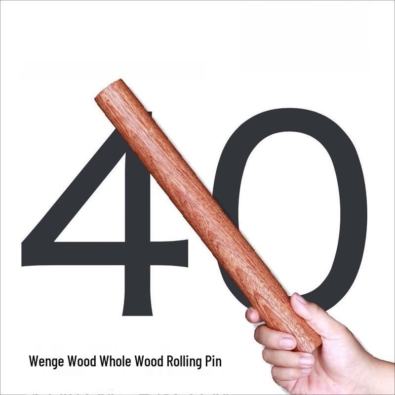 DaXinYuanLin Solid Ebony Wood Rolling Pin