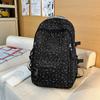 Schoolbag Japanese backpack Korean version casual fresh candy color backpack junior high school college style campus class student schoolbag