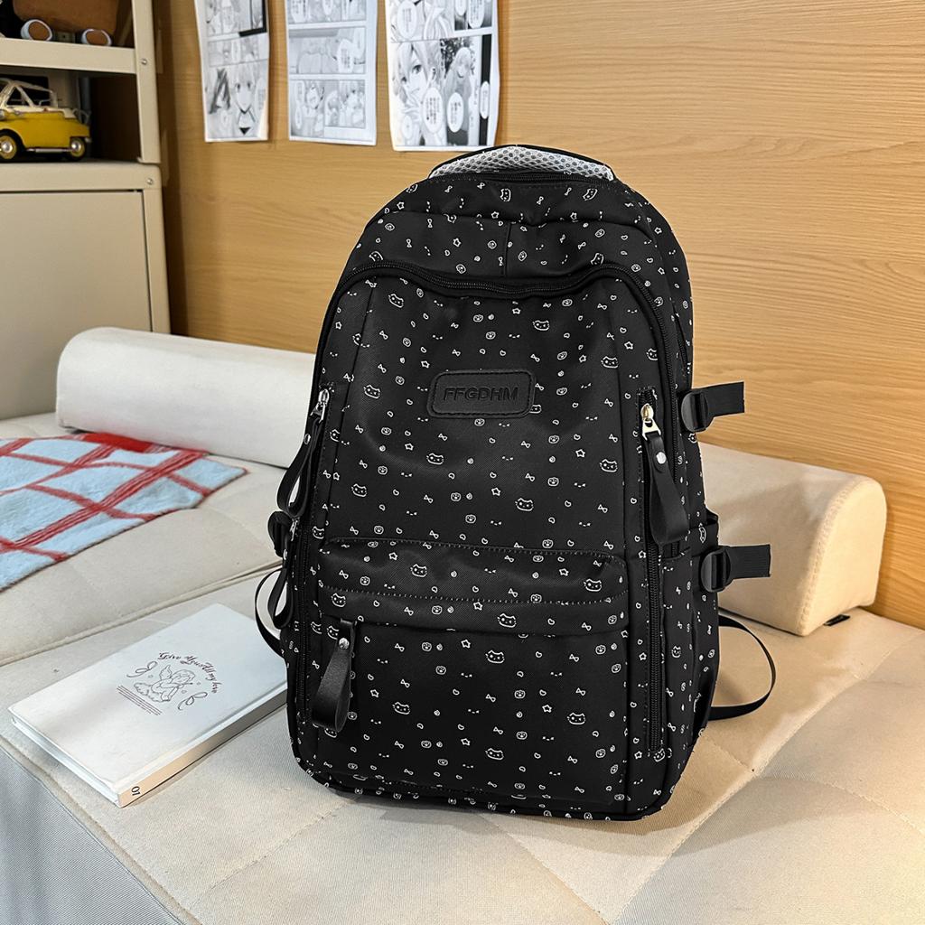 Schoolbag Japanese backpack Korean version casual fresh candy color backpack junior high school college style campus class student schoolbag