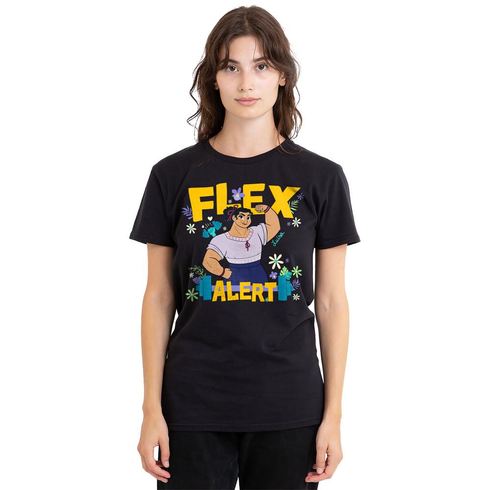 Encanto Flex Alert With Luisa T-Shirt S-2XL, Black Unisex T-Shirt L
