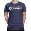 Commodore 64 Retro Logo Men T Shirts  Vintage Tees Short Sleeve Crewneck T-Shirt Cotton Plus Size Clothes - Men's Summer Cott...