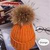 Adult Acrylic Knit Hat With Plush Ball Winter Warmth For Autumn And Winter