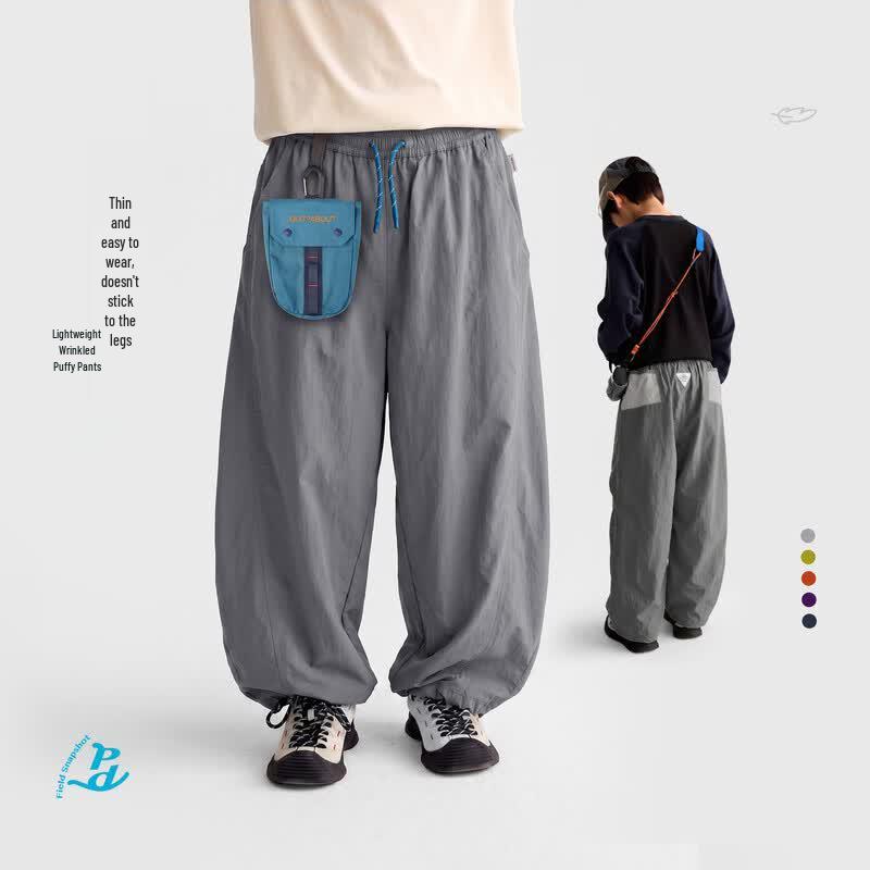 Gulu Diary Kids Lightweight Casual Long Pants