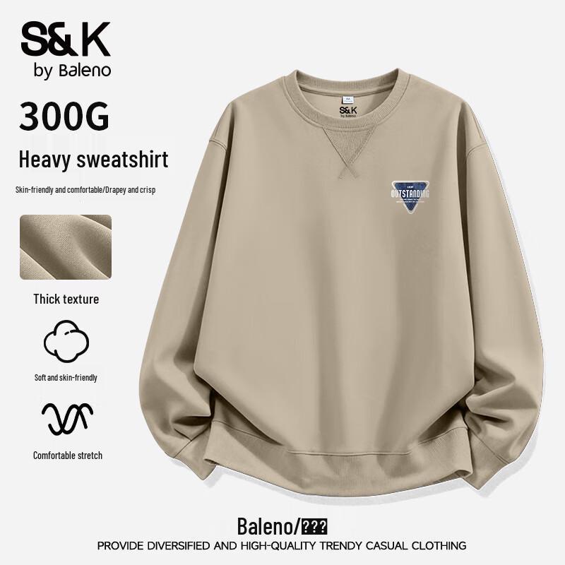 Baleno S&K Men's Crewneck Pullover Sweatshirt