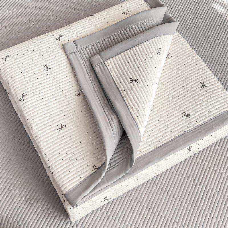 Doppellagiges Garn Gewaschene Baumwolle Bettdecke Beidseitig verwendbare Tatami-Matratze Baumwoll-Bettlaken Matratze