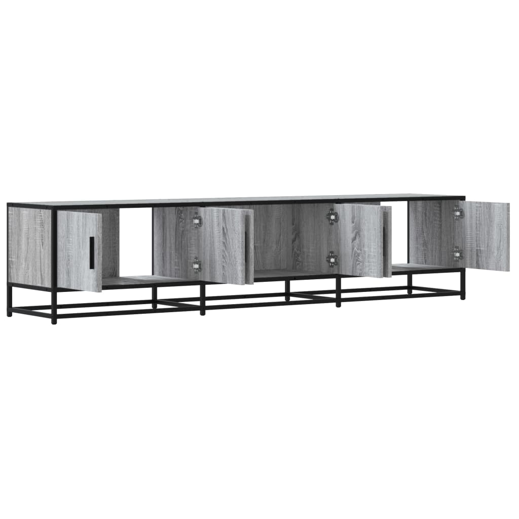 Vidaxl TV Stand, Sonoma Oak Grey, 180X35X41 Cm