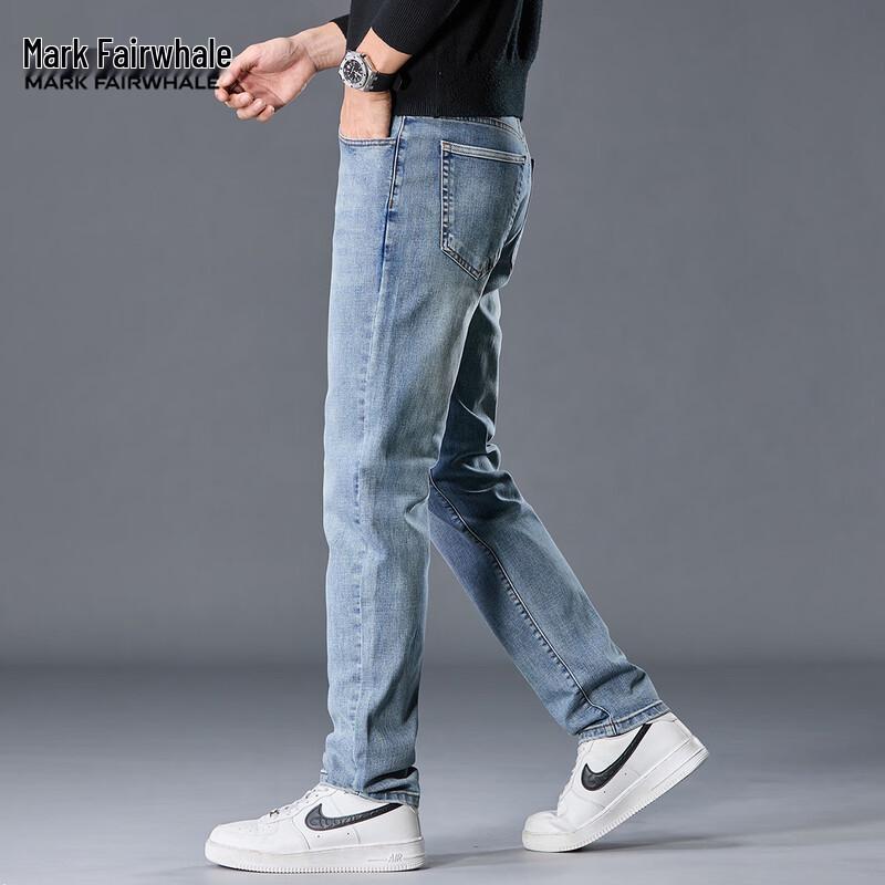 Mark Fairwhale Men's Straight-Leg Stretch Jeans