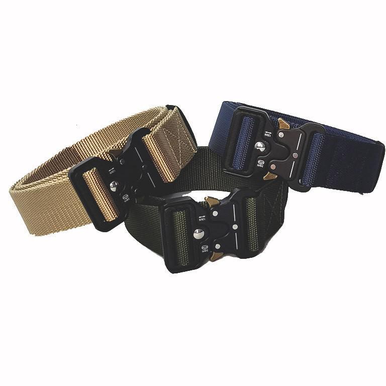 Tactical Men's Belt with Extendable Quick-Release Cobra Buckle - Versatile and Trendy