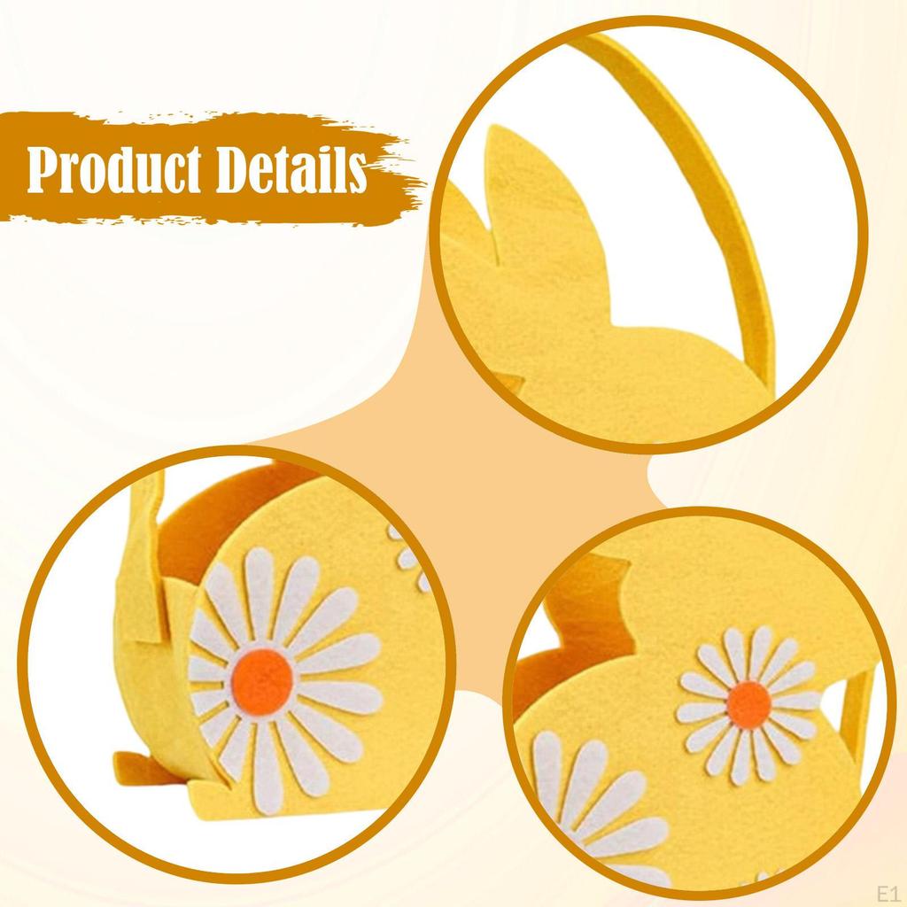 Decorative Easter , Reusable Egg Organizer with Soft Handles, And Girls, Gift for
