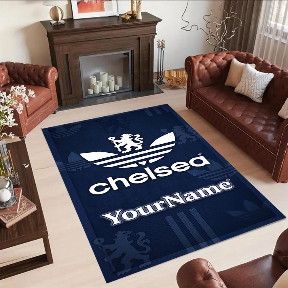 Chelsea Customize Your Name Carpet Perfect for Entryway Hallway Study Room Dining Room Anti-slip Rug Anime Office Decor Gift for Festivals