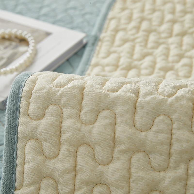 Fabric Embroidered Sofa Cushion Cotton Non-Slip Leather Sofa Cover Slipcover Four Seasons General Fabrics Sofa Cushion Cover Towel