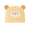 Newborn Little Bear Cotton Pullover Hat: Double Layer Unisex Baby Hat for 0-3 Months, Spring & Autumn