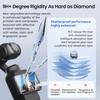 Shockproof High Definition Screen Guard 2.5D Rounded Edges Bubble Less Installation for Pocket 3 Enhancing Durability