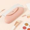 Silicone Makeup Brush Organizer Pouch, Dustproof Cosmetic Tool Storage Bag, Portable Travel Makeup Clutch