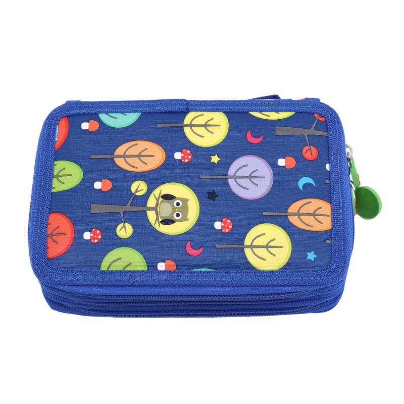 Mehrfachfach Bunt Studenten Bleistift Marker Etui Box Großes Fassungsvermögen Skizzenzeichnen Pinsel Schreibwaren Etui