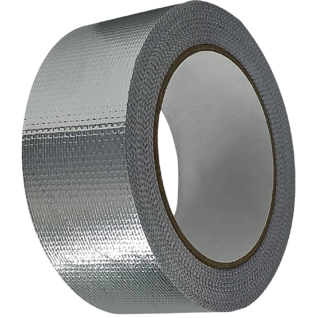 Aluminium-Finish-Band für Auto-Schalldämmung & Wärmeisolationsmaterial – Hochleistungs-Dichtungsband für Fugen, Butylkautschuk, Kabel – 2,0 Zoll x