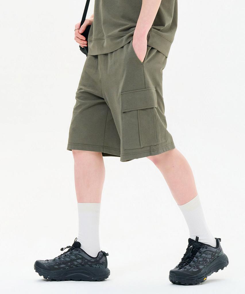 Chase Cult Unisex Cotton Cargo Bermuda Pants-Fbru2511D0V