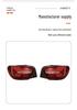Rear Taillight for 16-18 Mercedes-Benz A-Class W176 (1769065300/1769065400)