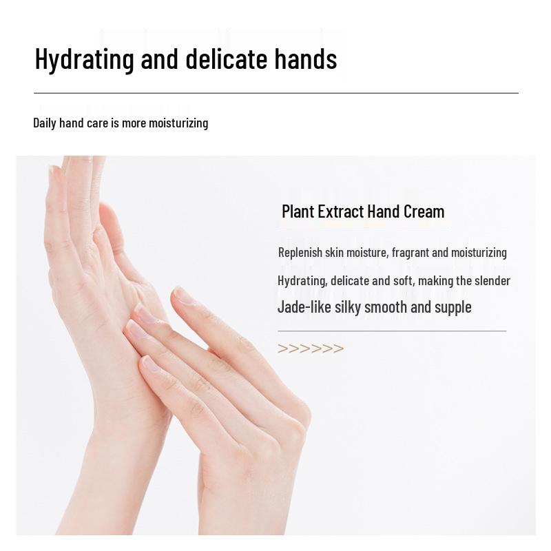 Chrysanthemum Hand Cream: Smooth, Gentle, and Moisturizing Anti-Chapping Skincare.