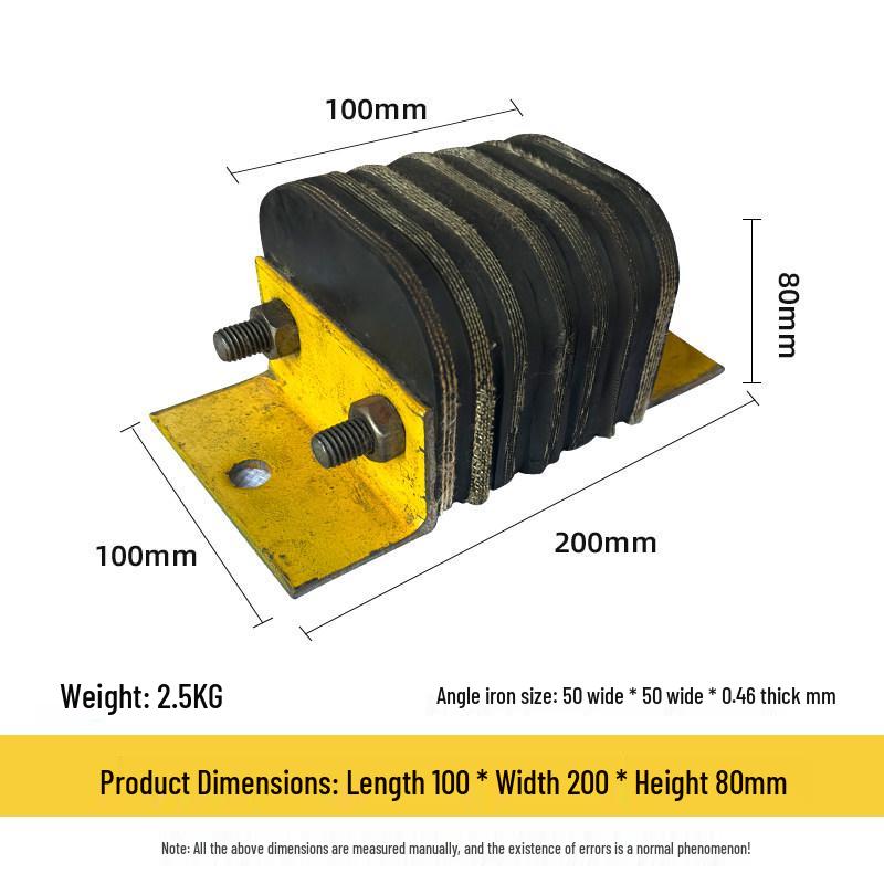 Rubber Anti-Collision Pad Car Stopper for Warehouse Dock and Truck Unloading
