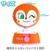 LEC Anpanman Baby Wipe Design with Safety Lock 1 Water Baby Also suitable for wet wipes Case, Dokin-chan (Includes 99.9% Wipe) -