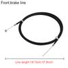 Front Or Rear Brakes Cable Aluminium Alloy Brake Disc Calipers For Ninebot ZT3 Pro Electric Scooter Left Right Brake Lever Part