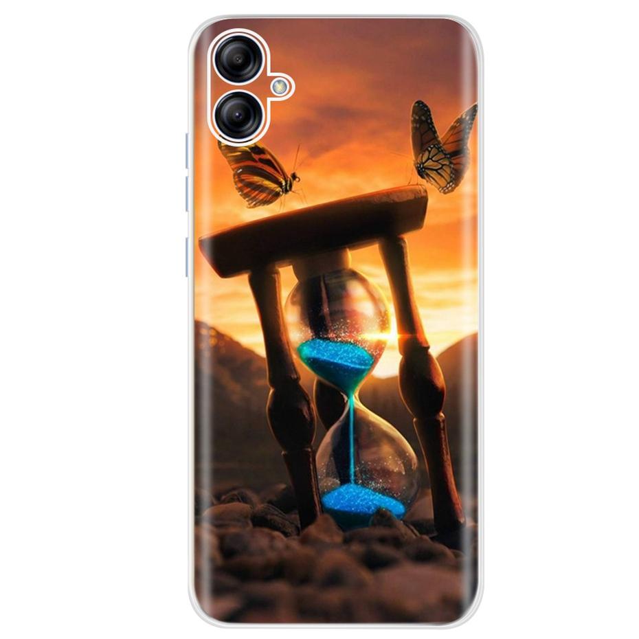 For Samsung Galaxy A04e A04 A04S 2022 Cute Printing Phone Case For SamsungA04 A 04 04e SM-A042F A045F Soft Silicone TPU Cases
