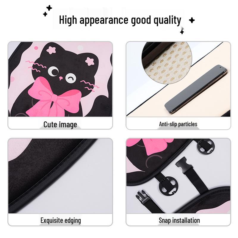 Charmantes Cartoon-Autositzkissen für alle Jahreszeiten - Ideal für Damen