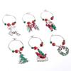 Table Decoration Pendants Christmas Pendants Christmas Decoration Party Accessories Wine Rings