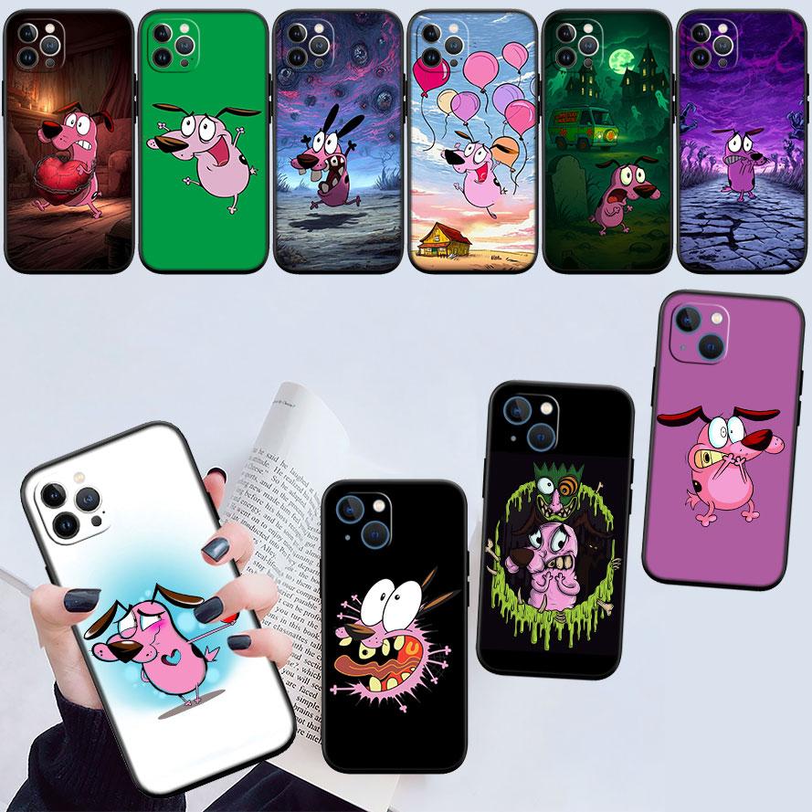 C-Courage C-Cowardly D-Dog New High-End Shell Phone Case for Redmi Note 10 11 12 Pro Max 10S 10C 10T 11A 11S 12S 12C