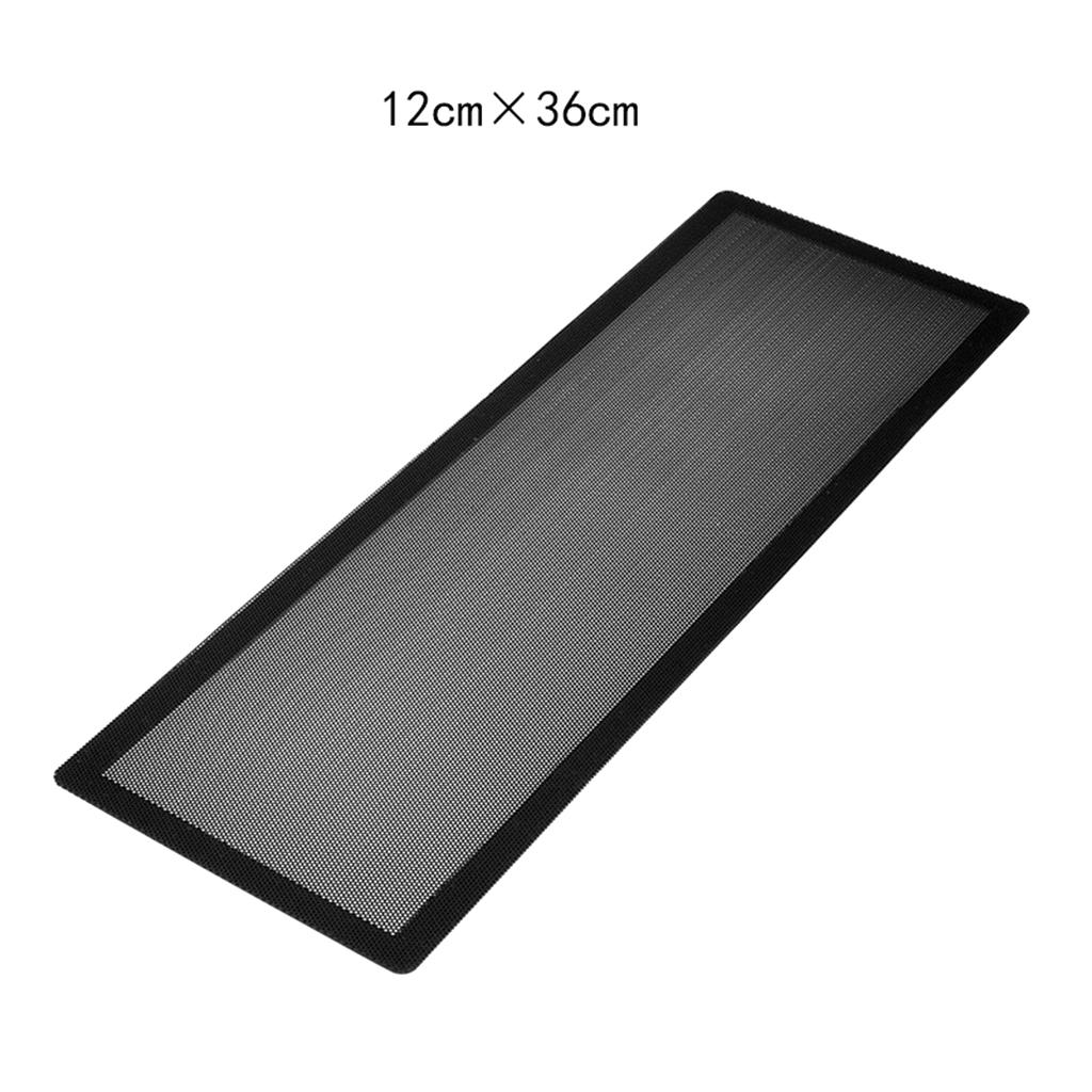 Magnetic Dust Filter Dustproof Mesh Fan Cover Net Grill Guard for PC Computer for Case Cooling Fan Cover 14x28mm/12x36mm