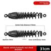 Universal Motorcycle Shock Absorber, Thickened and Reinforced Shock Absorber with Adjustable Hardness and Softness