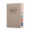 Englischer Planer 2027 Effizienz-Handbuch A5 Agenda Terminplaner 365 Tage Tagebuch Schulgebrauch