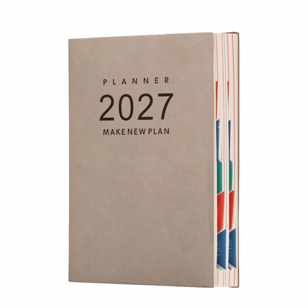 

A5 Notebook Efficiency Manual Business Daily Planner A5 Agenda Schedule Book Business Planning хакі