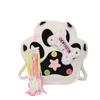 Cat Paw Shaped Plush Backpack With Bone Plush Toy And Decoration Startassel