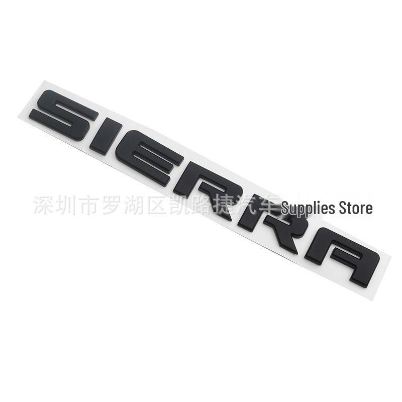 GMC Sierra Large Tailgate Emblem - Suitable for GMC Sierra Body Labeling Car Emblem.