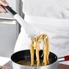 New silicone kitchenware kitchen 6-piece set non-stick pan spatula soup spoon cooking spatula kitchen utensils hanging storage seat set